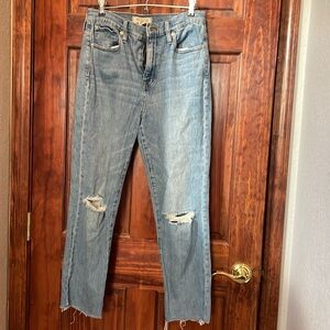 Madewell crop boyjean